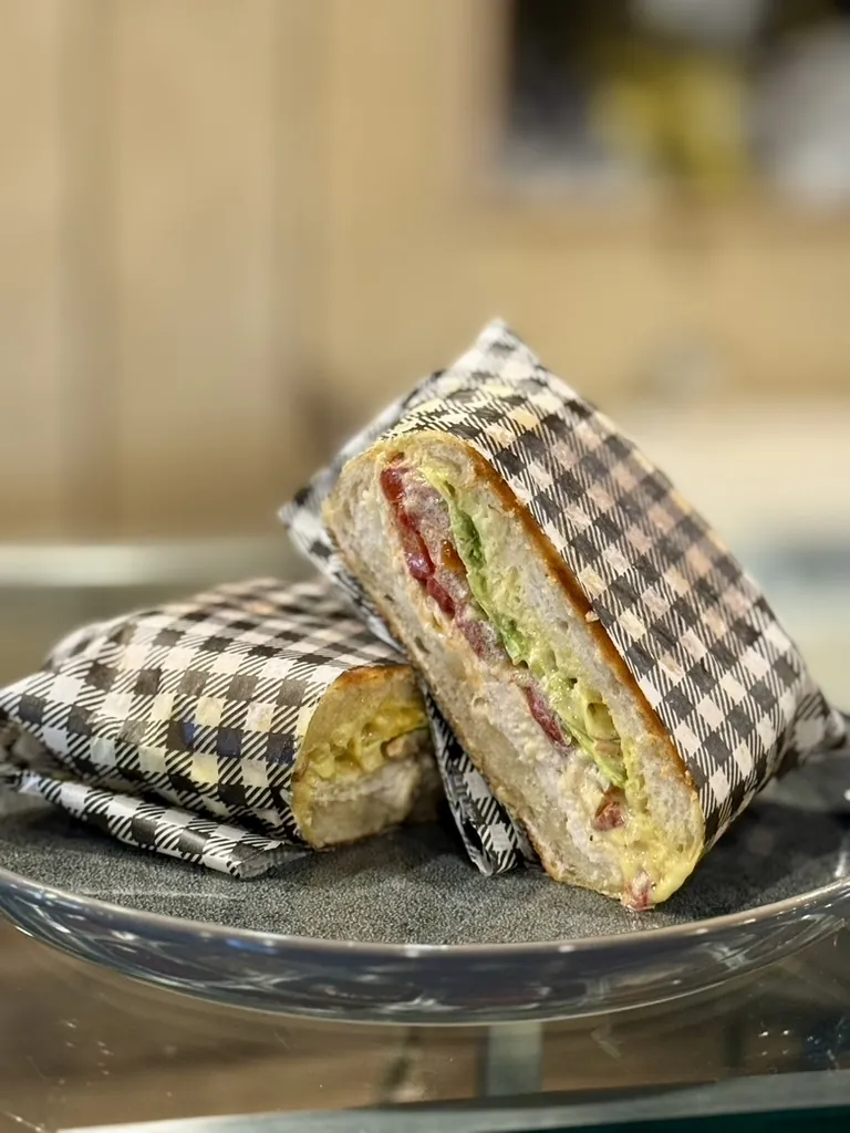 Chef's daily gourmet sandwich, toasted